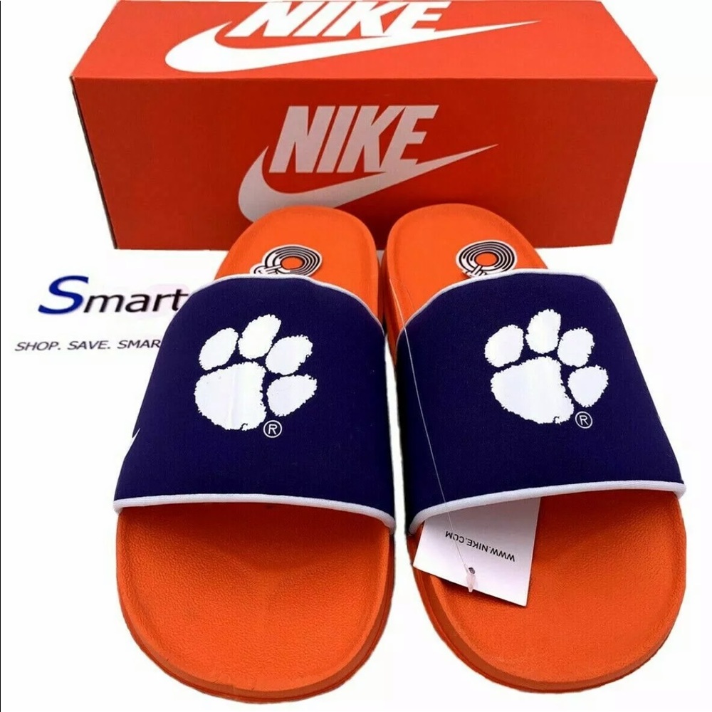 MEN Nike CLEMSON TIGERS Offcourt Revive Slides